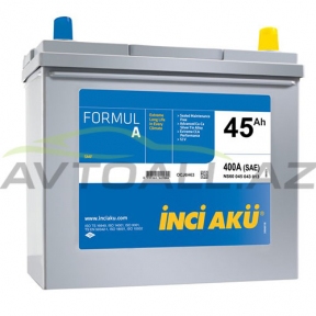 İnci Aku 45Ah R+  Asia  FormulA