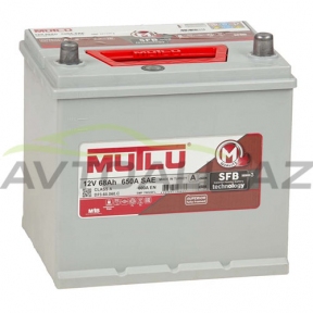 Mutlu Aku 68 Ah R+ Asia