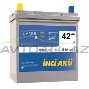 Inci Aku 42 Ah R+ Asia FormulA