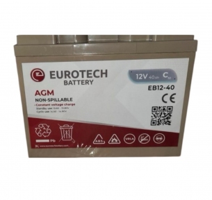Eurotech EB12 40C 40 Ah UPS
