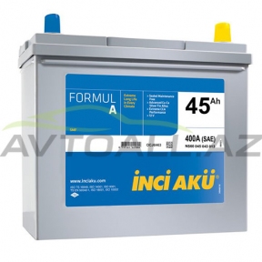 Inci Aku 45 Ah R+  Asia  FormulA