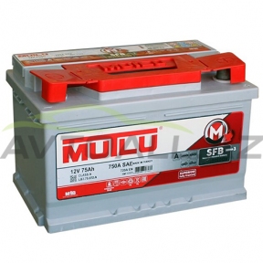 Mutlu Aku 75 Ah R+ Euro