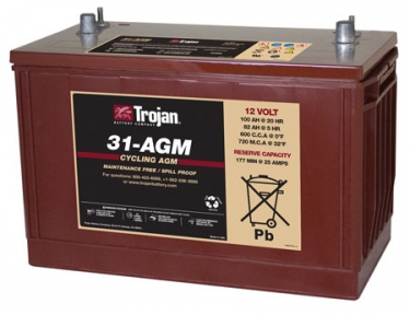 TROJAN 100 Ah 31-AGM 12V