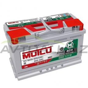 Mutlu Aku 80 Ah R+ AGM