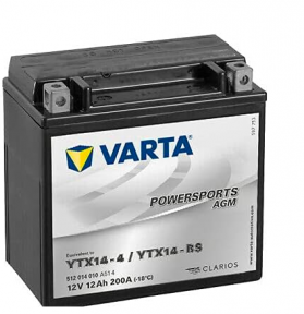Varta Moto AGM 12 Ah YTX14L BS