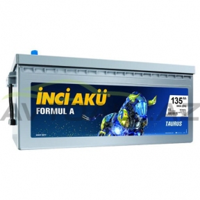 İnci Aku 135Ah R+ FormulA