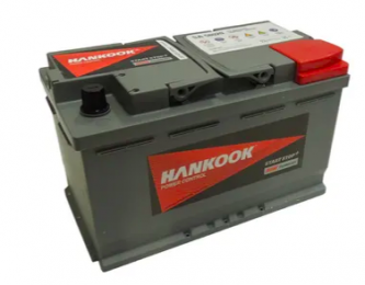 Hankook 80 Ah R+ AGM