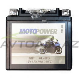 MotoPower 4Ah MP 4L- BS