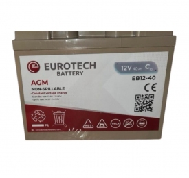 Eurotech EB12 40C 40 Ah UPS
