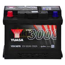 Yuasa 60 Ah Euro L+