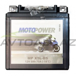MotoPower 5 Ah MPX5L-BS