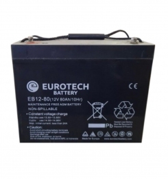 Eurotech EB12 80 Ah UPS