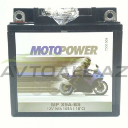 MotoPower 9Ah MP X9A- BS
